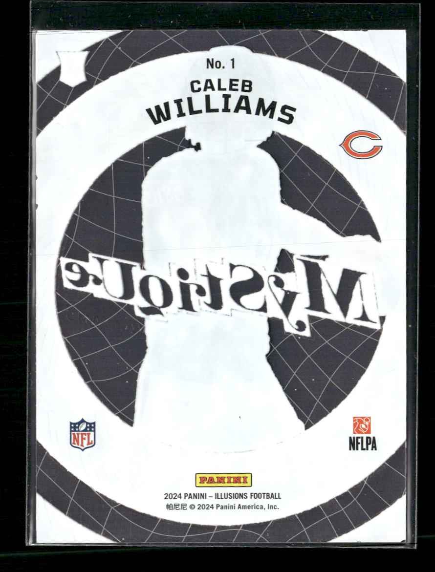2024 Panini Illusions Mystique Caleb Williams #1