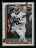 2025 Topps Chrome Refractor Shedeur Sanders Rookie #315