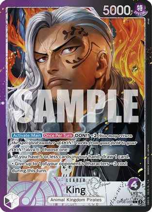 King (057) (Parallel) (OP08-057) - Two Legends Foil