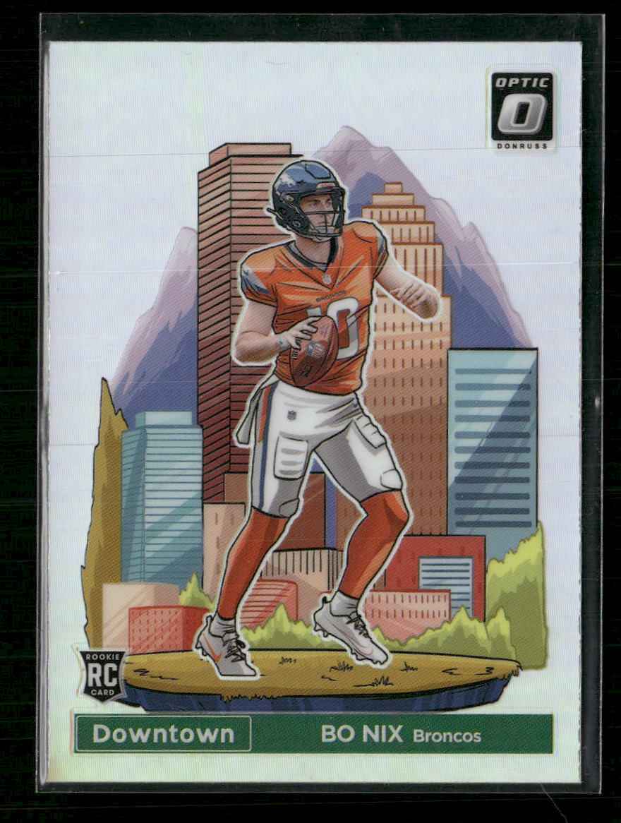 2024 Donruss Downtown Bo Nix #19