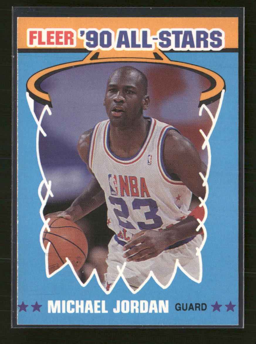 1990-91 Fleer All-Stars Michael Jordan #5