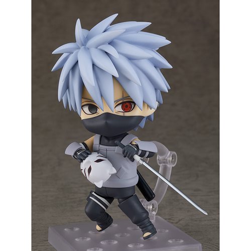 Naruto Shippuden Kakashi Hatake Anbu Black Ops Ver. Nendoroid Figure