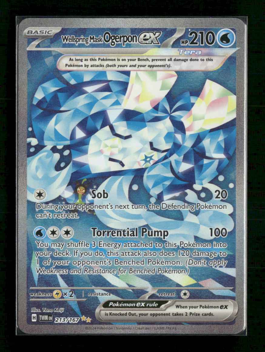 SV06: Twilight Masquerade Wellspring Mask Ogerpon ex #213/167