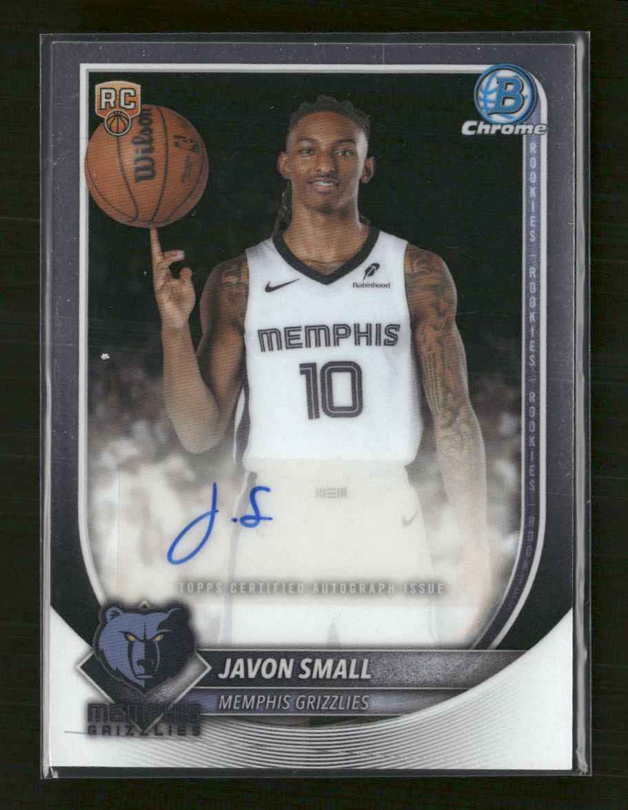 2025-26 Bowman Chrome Autographs Javon Small Auto #BCA-JS