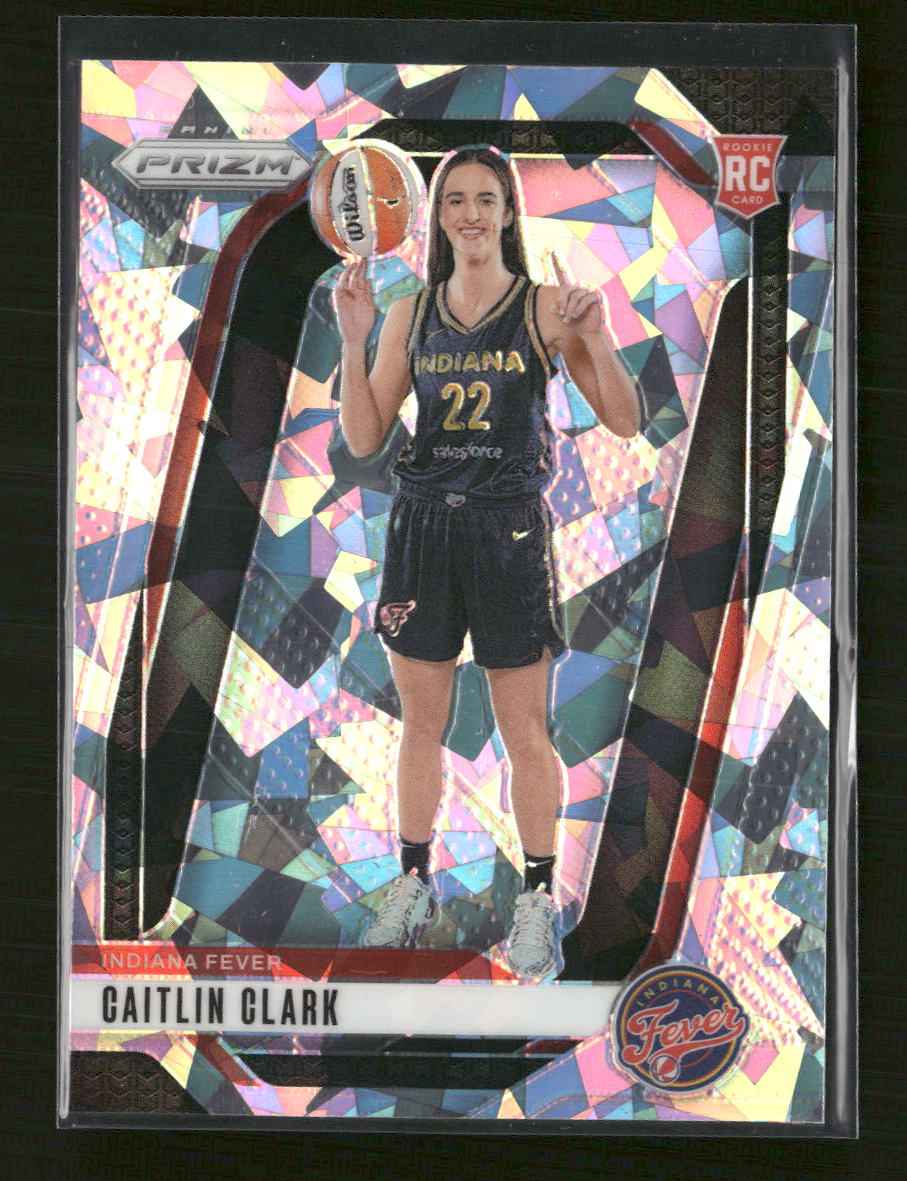 2024 Panini Prizm WNBA Ice Prizms Caitlin Clark Rookie #145