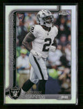 2025 Topps Chrome Refractor Ashton Jeanty Rookie #322