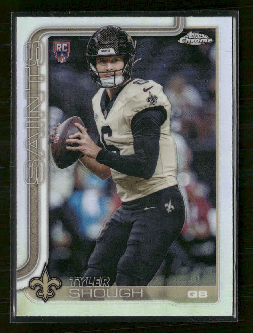 2025 Topps Chrome Refractor Tyler Shough Rookie #398