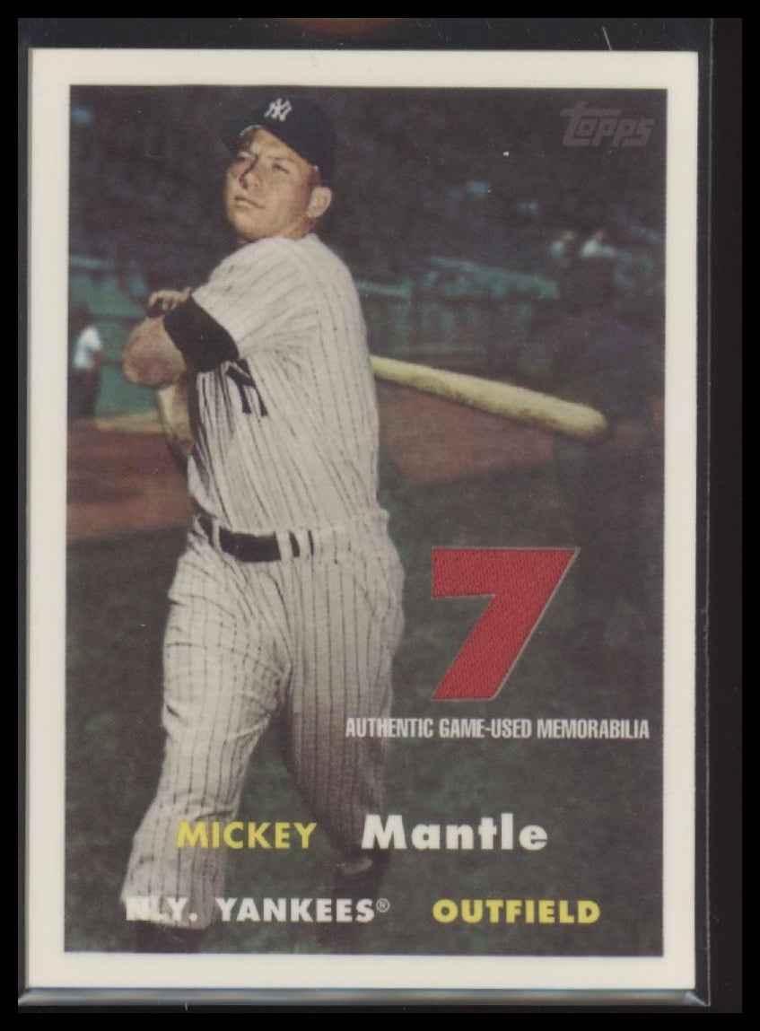 2007 Topps Mickey Mantle Memorabilia Mickey Mantle #MMR-57