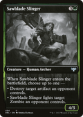Sawblade Slinger (DBL-484) - Innistrad: Double Feature Foil