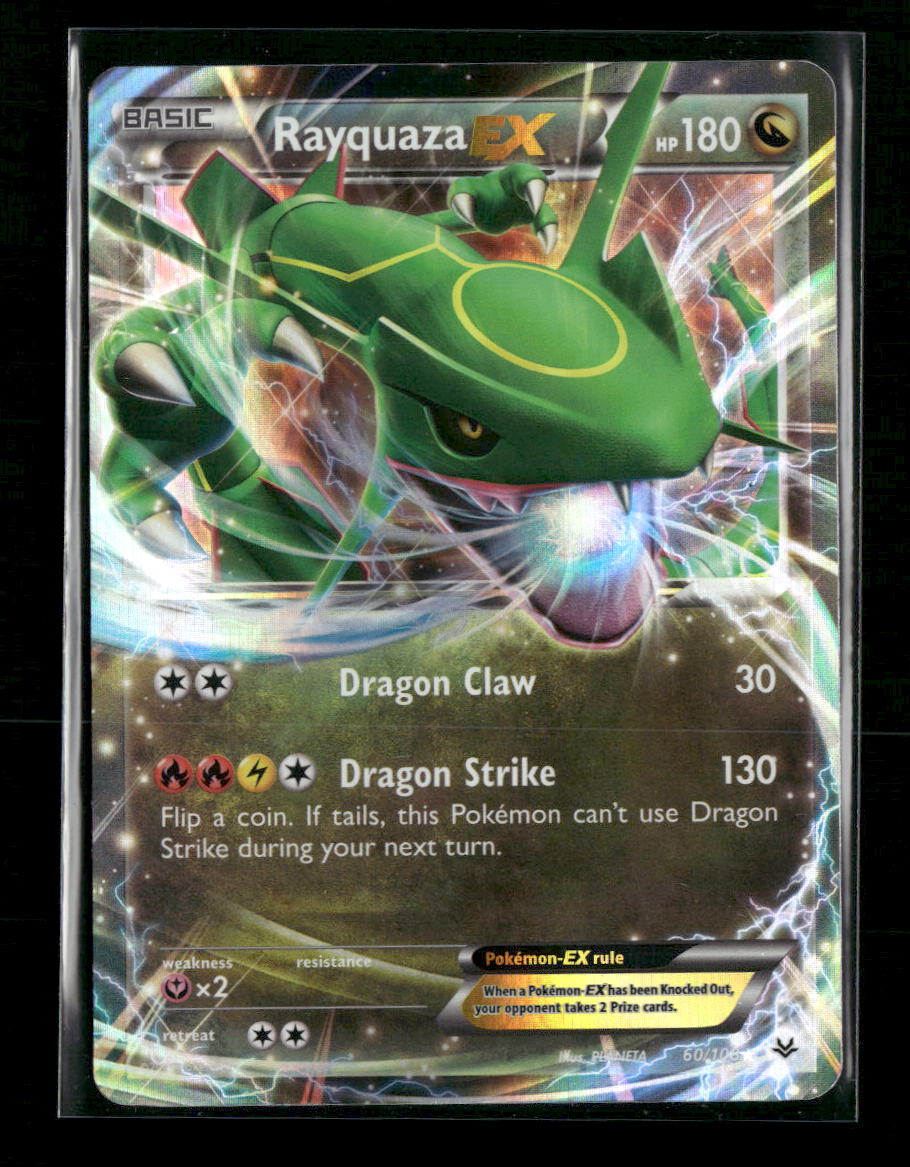 XY - Roaring Skies Rayquaza EX (60) #60/108