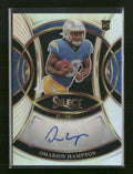 2025 Panini Select Rookie Signatures Prizm Omarion Hampton Auto #RSI-OHN