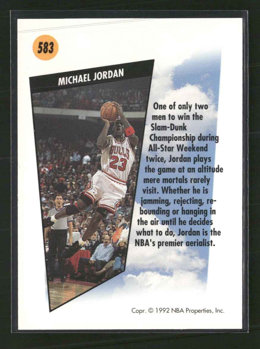 1991-92 SkyBox Michael Jordan #583