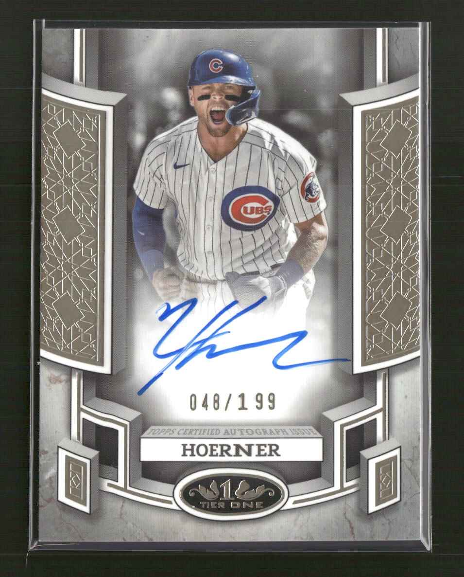 2024 Topps Tier One Break Out Auto Gold Foil Nico Hoerner #BOA-NH