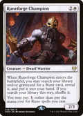 Runeforge Champion (PPKHM-26P) - Kaldheim Promos