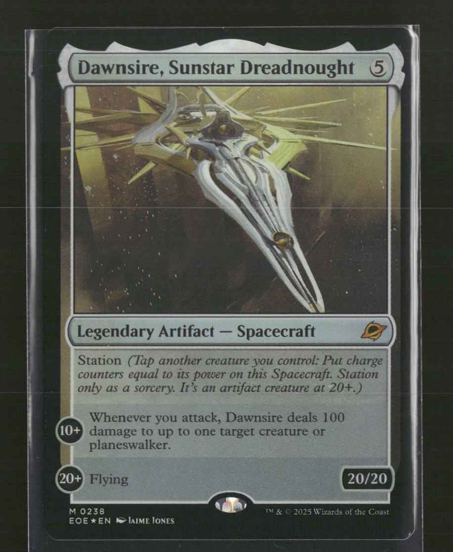 Edge of Eternities Dawnsire, Sunstar Dreadnought #238