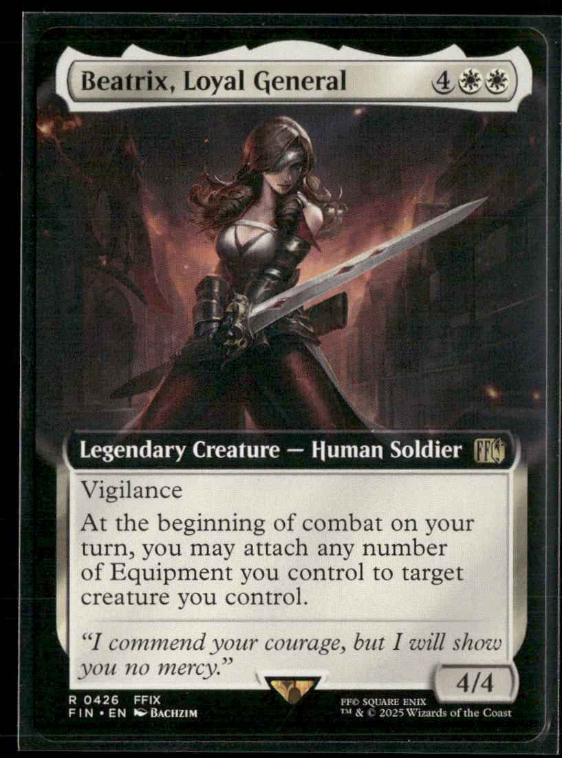 FINAL FANTASY Beatrix, Loyal General (Extended Art) #426