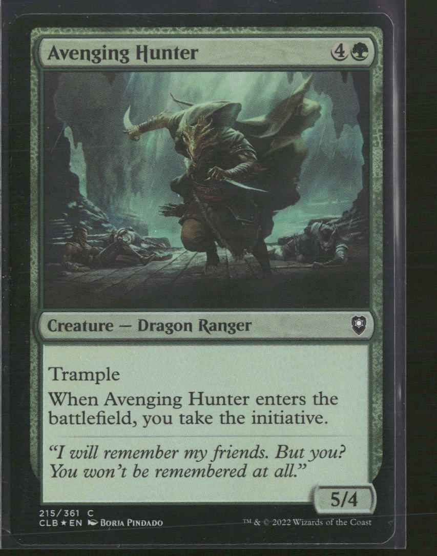 Commander Legends: Battle for Baldur's Gate Avenging Hunter #215