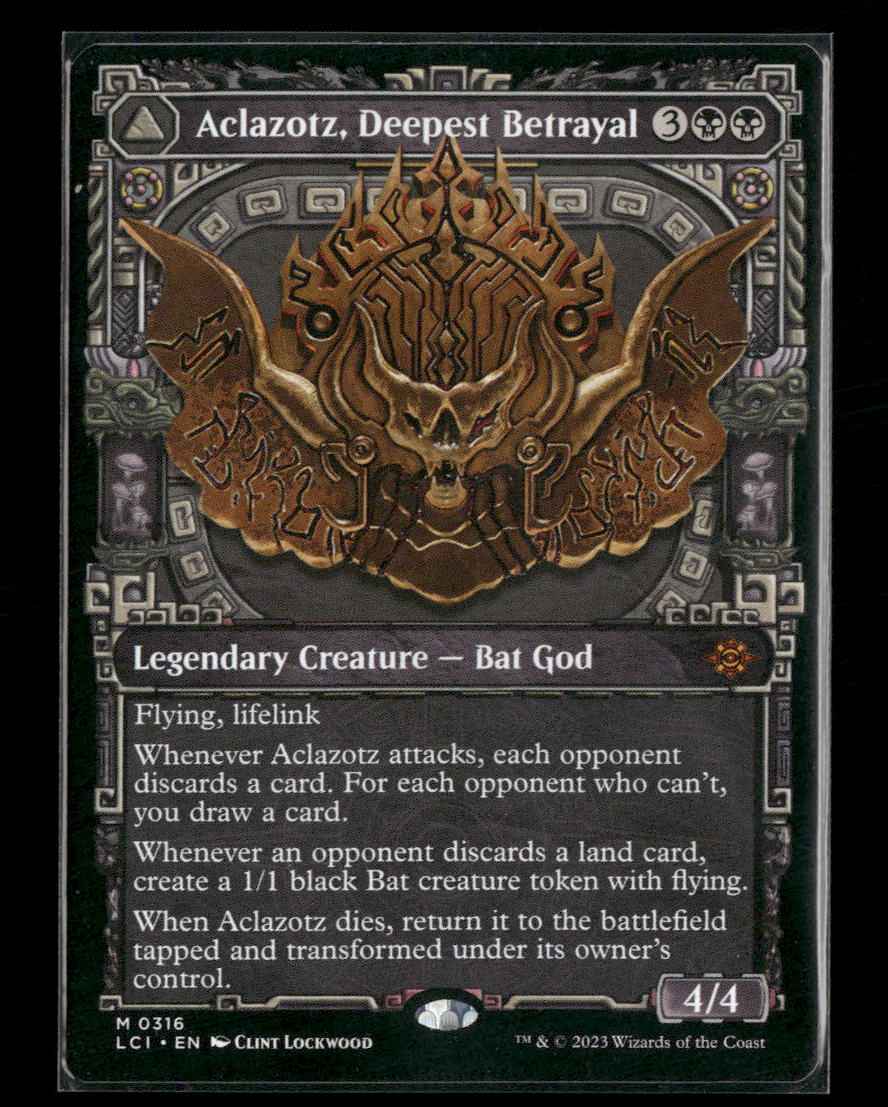 The Lost Caverns of Ixalan Aclazotz, Deepest Betrayal (Showcase) #316