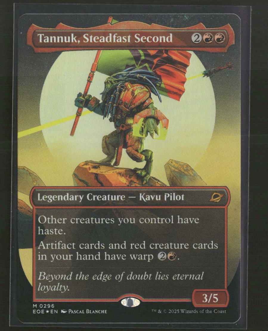 Edge of Eternities Tannuk, Steadfast Second (Borderless) #296