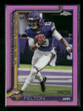 2025 Topps Chrome Pink Refractor Tai Felton Rookie #/250 #395