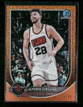 2025-26 Bowman Chrome Orange Mojo Refractor Alperen Sengun #/25 #BCV-133