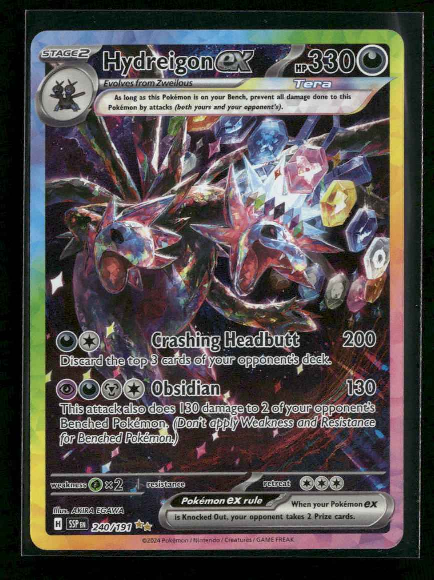 SV08: Surging Sparks Hydreigon ex #240/191