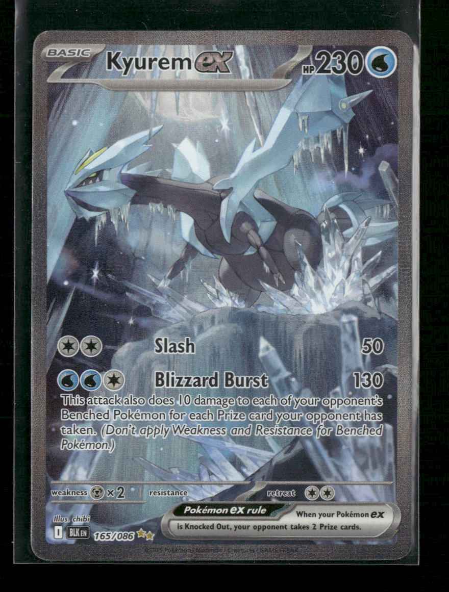 SV: Black Bolt Kyurem ex #165/086