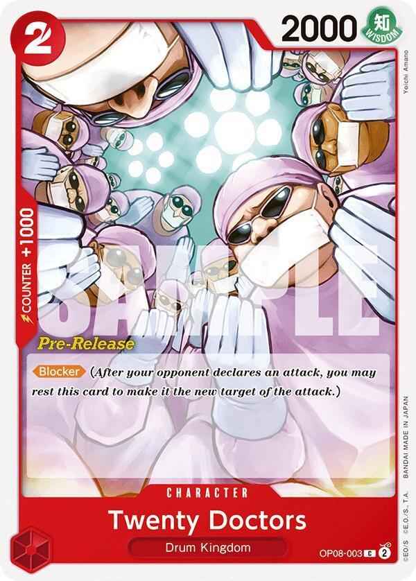 Twenty Doctors [Two Legends Pre-Release Cards]