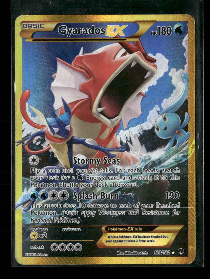 XY - BREAKpoint Gyarados EX (Secret) #123/122