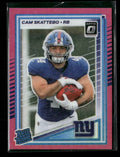 2025 Donruss Optic Purple Shock Cam Skattebo Rookie #228