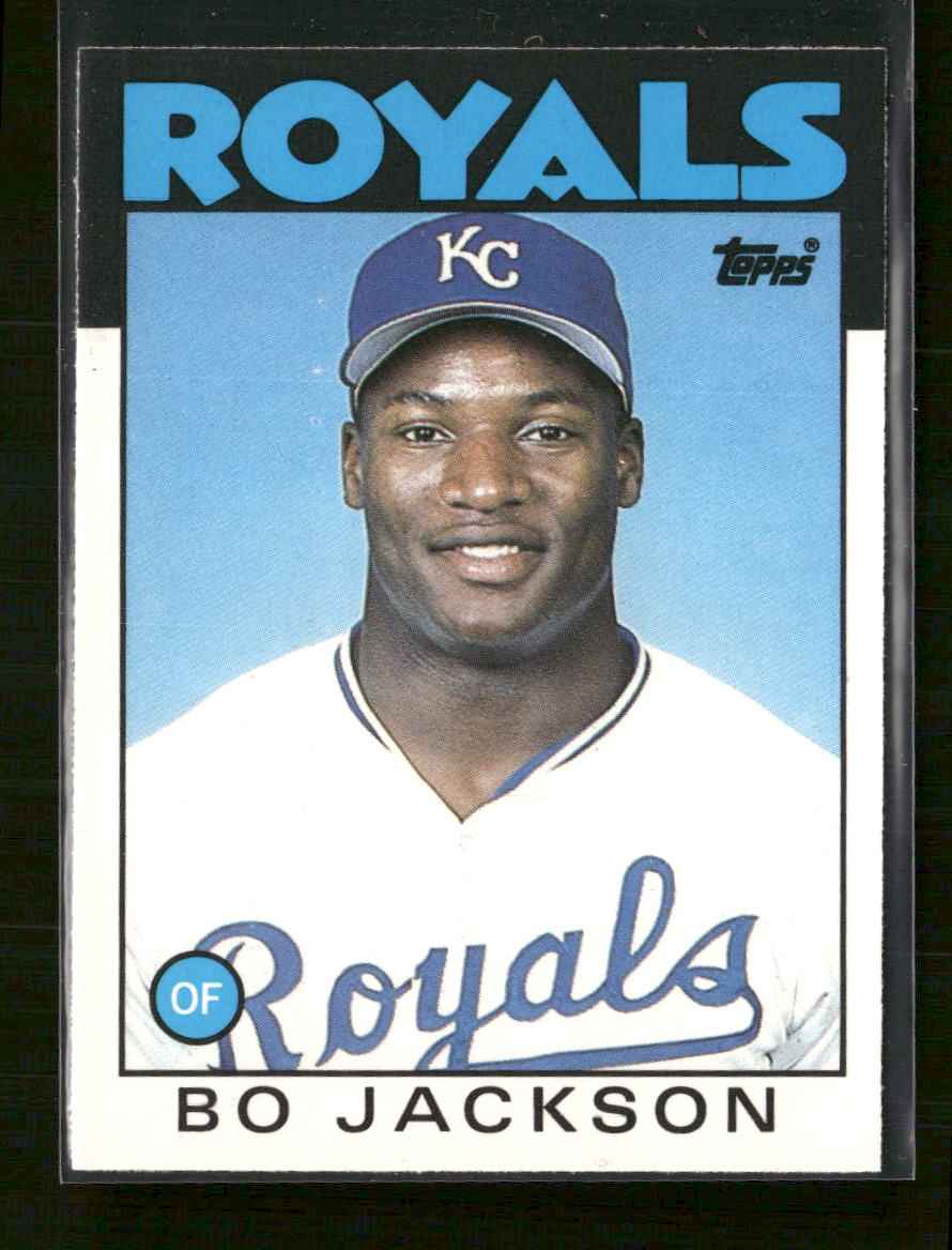 1986 Topps Traded Bo Jackson #50T