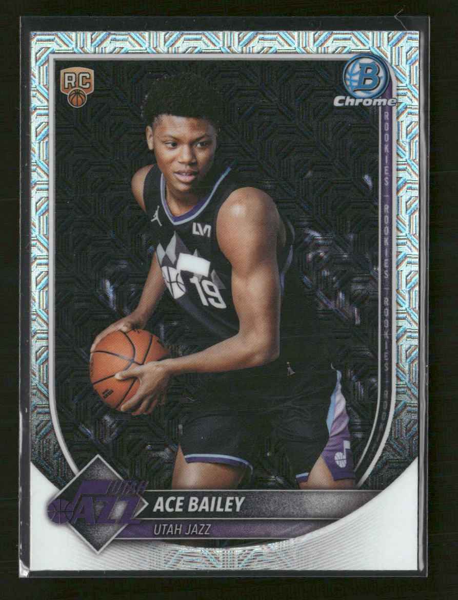 2025-26 Bowman Chrome Mojo Refractor Ace Bailey #BCV-5