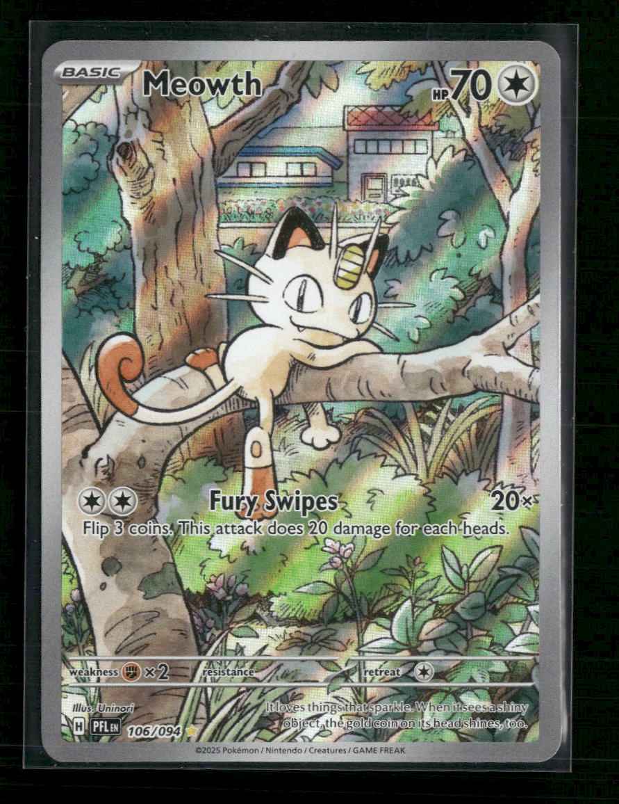 ME02: Phantasmal Flames Meowth #106/094
