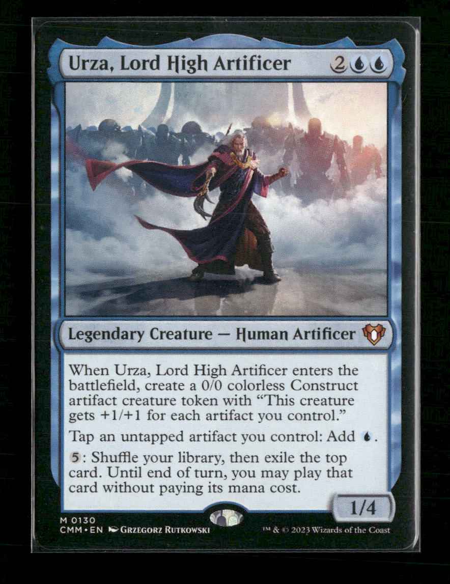 Commander Masters Urza, Lord High Artificer #130