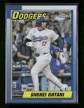 2025 Topps Chrome 1990 Topps Baseball 35th Anniversary Shohei Ohtani #90CB-7
