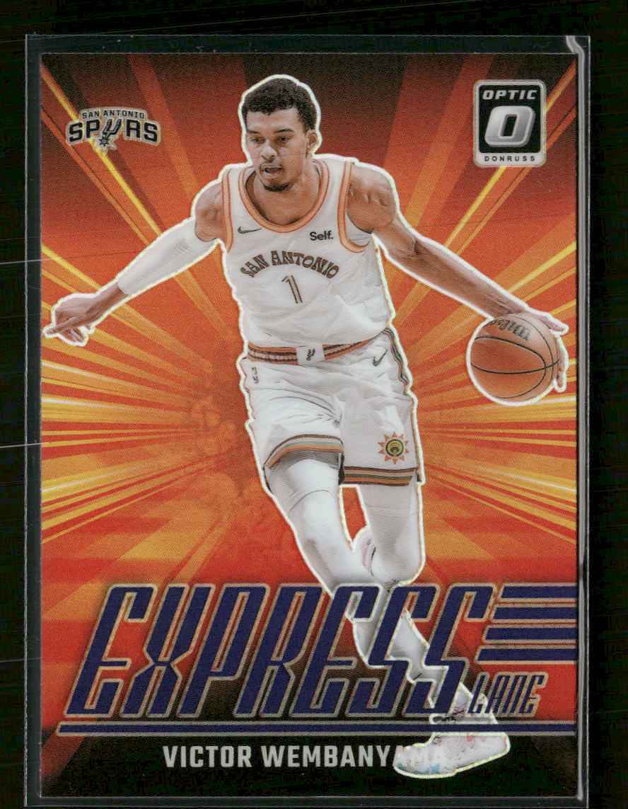 2024-25 Donruss Optic Express Lane Holo Victor Wembanyama #19