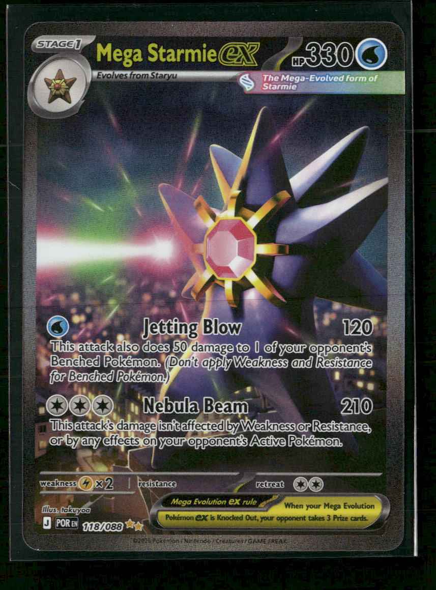 ME03: Perfect Order Mega Starmie ex #118/088