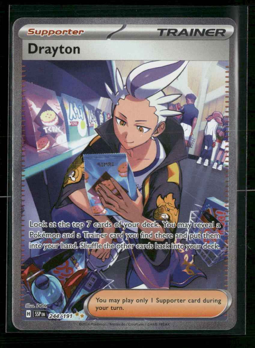 SV08: Surging Sparks Drayton #244/191