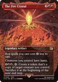 The Fire Crystal (FIN-337) - FINAL FANTASY (Borderless) Foil