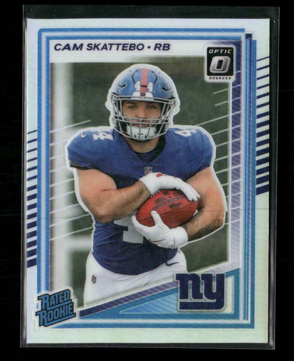 2025 Donruss Optic Holo Cam Skattebo Rookie #228