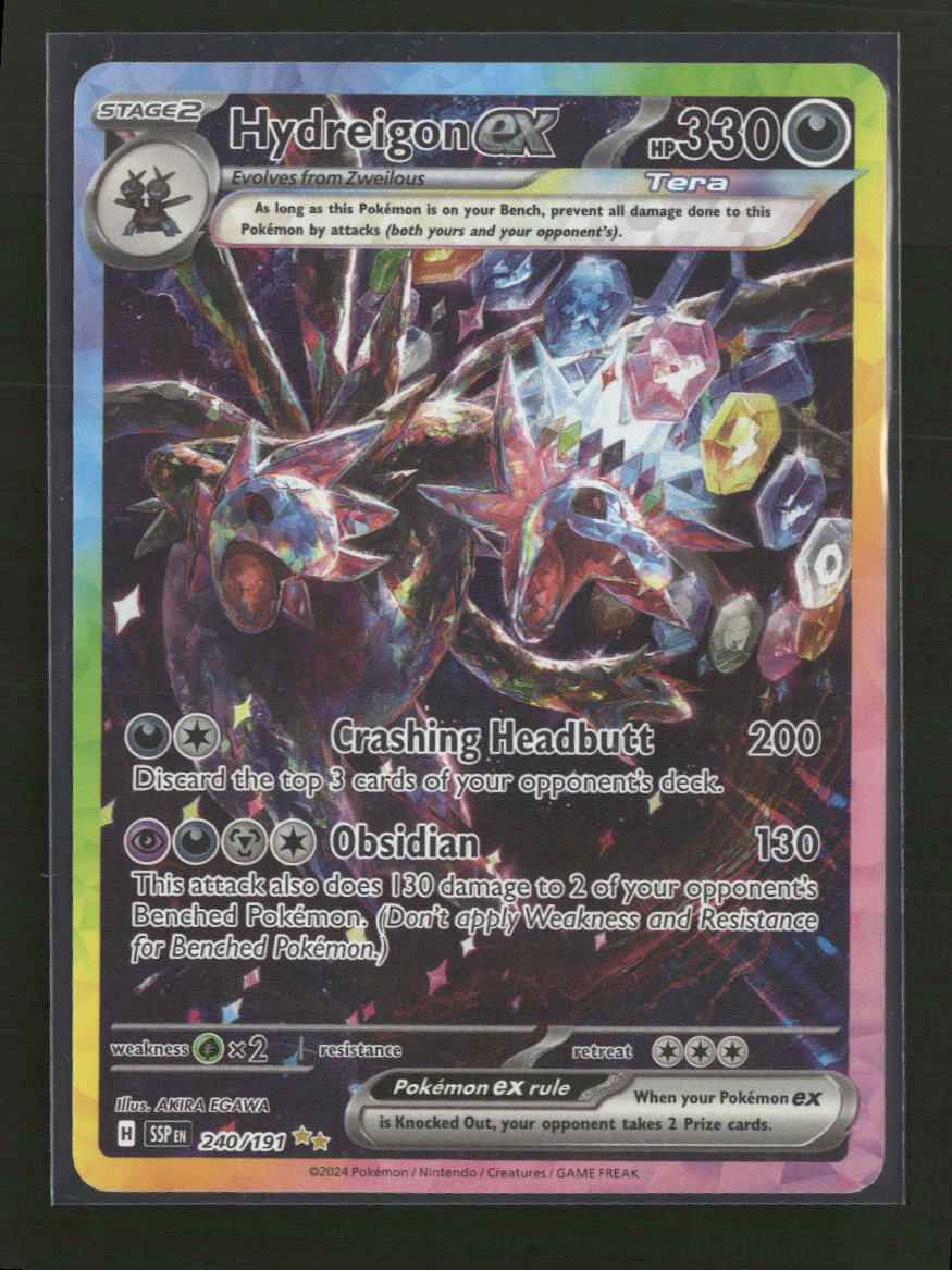 SV08: Surging Sparks Hydreigon ex #240/191