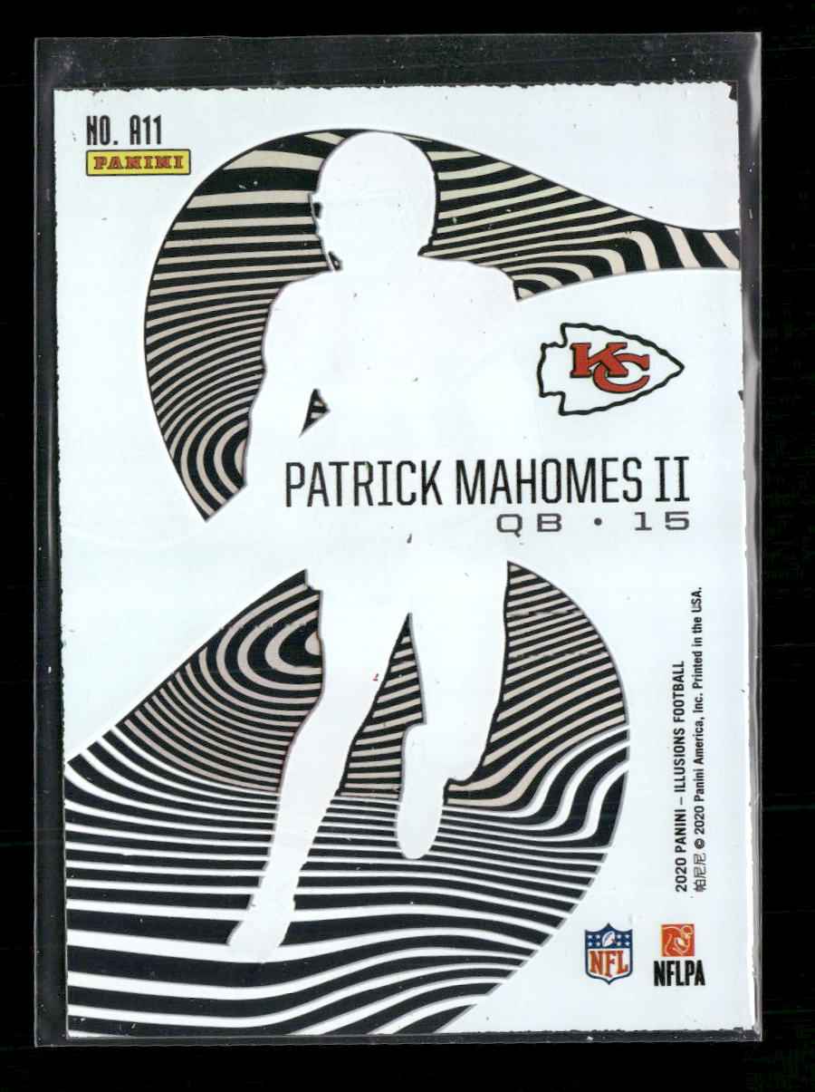 2020 Panini Illusions Astounding Patrick Mahomes II #A11
