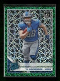 2019 Donruss Optic Green Velocity T.J. Hockenson Rookie #171