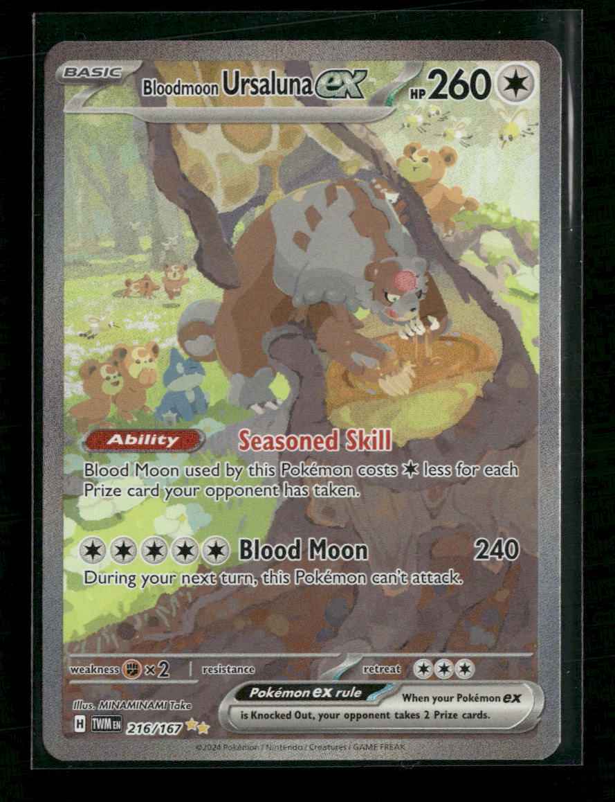 SV06: Twilight Masquerade Bloodmoon Ursaluna ex #216/167