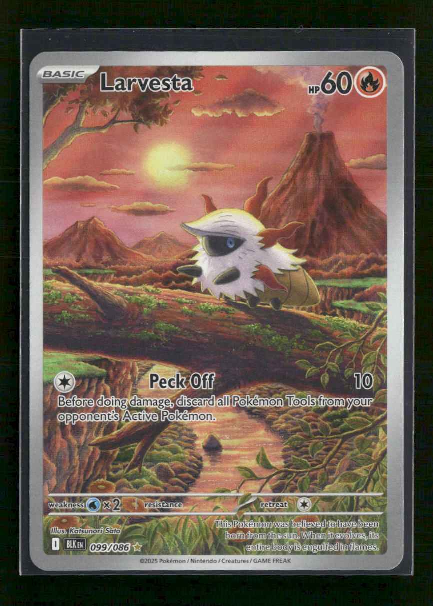 SV: Black Bolt Larvesta #099/086