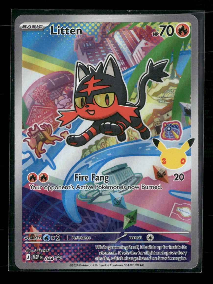 ME: Mega Evolution Promo Litten #044