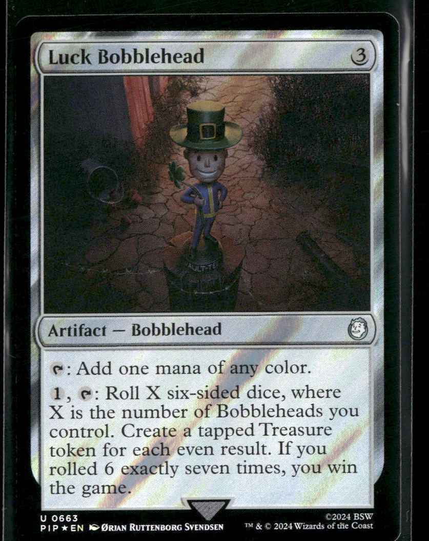 Universes Beyond: Fallout Luck Bobblehead (Surge Foil) #663