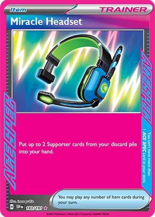 Miracle Headset (183/191) [Scarlet & Violet: Surging Sparks]
