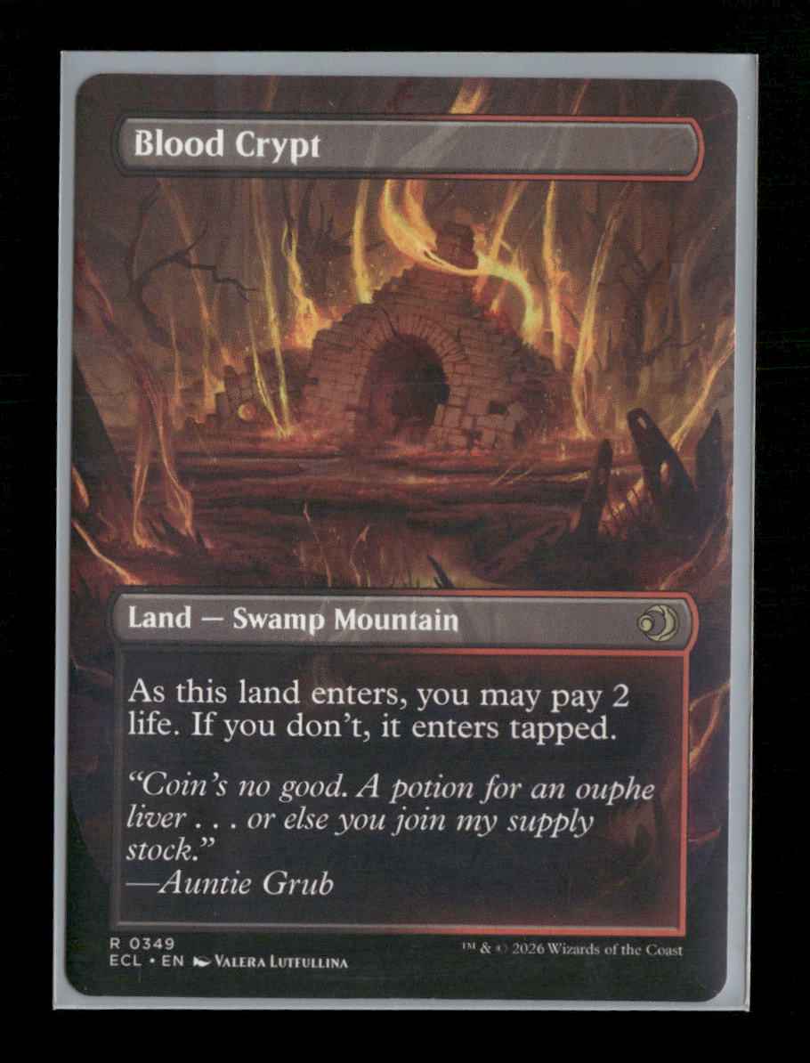 Lorwyn Eclipsed Blood Crypt (Borderless) #349