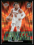 2024-25 Donruss Optic Express Lane Green Shock Jalen Brunson #/149 #21